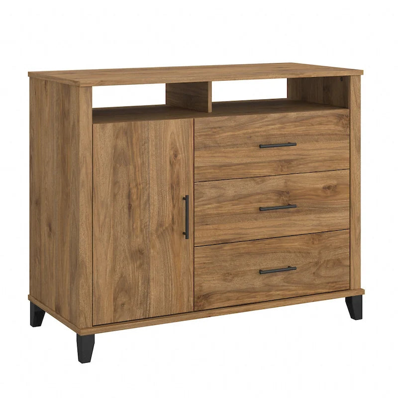 Crédence de rangement pour bureau à domicile