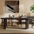  - Eleanor Modern Style Oval Wood Dining Table