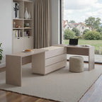144.26 Bureau extensible Home Office avec 6 tiroirs
