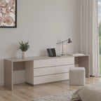 144.26 Bureau extensible Home Office avec 6 tiroirs