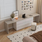 144.26 Bureau extensible Home Office avec 6 tiroirs