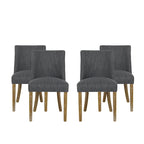Chaise de salle à manger en tissu (Lot de 4)