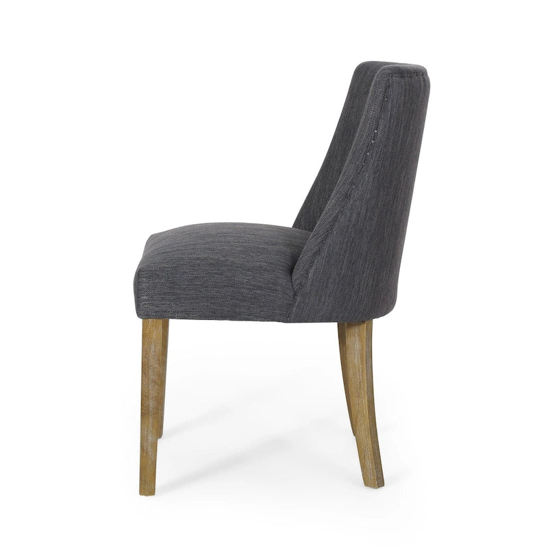 Chaise de salle à manger en tissu (Lot de 4)