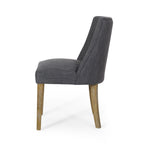 Chaise de salle à manger en tissu (Lot de 4)