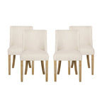 Chaise de salle à manger en tissu (Lot de 4)