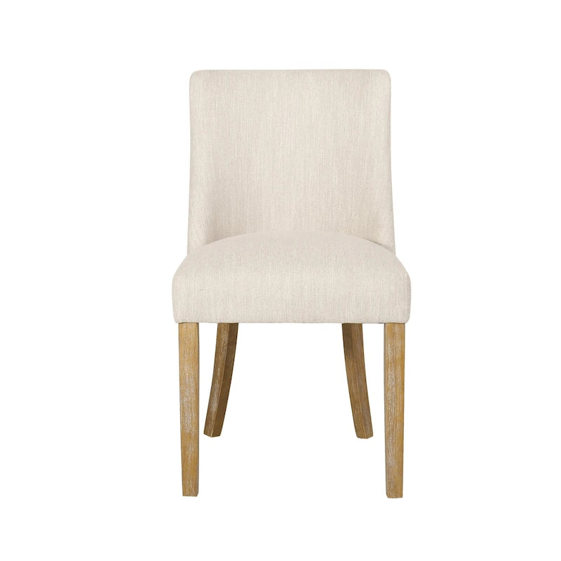 Chaise de salle à manger en tissu (Lot de 4)