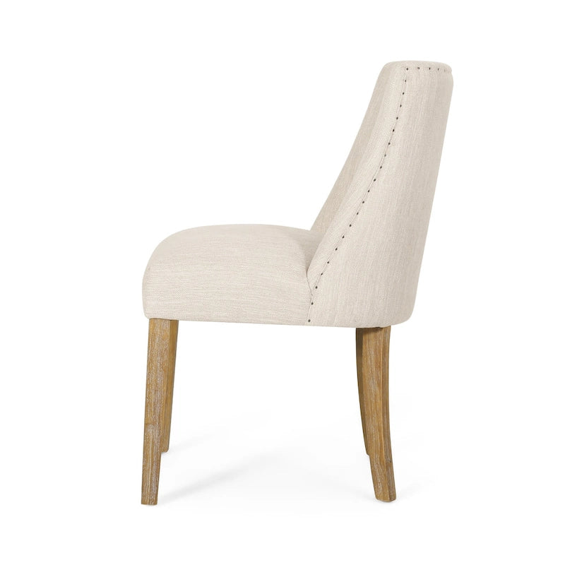 Chaise de salle à manger en tissu (Lot de 4)
