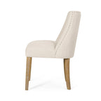Chaise de salle à manger en tissu (Lot de 4)