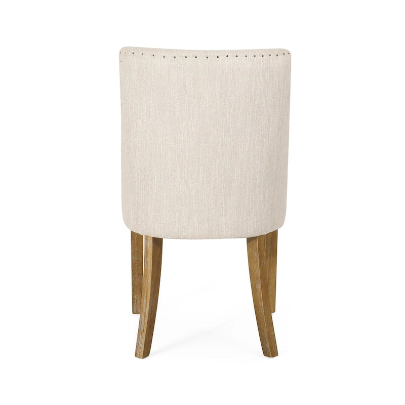 Chaise de salle à manger en tissu (Lot de 4)