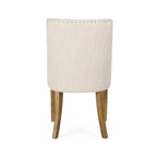 Chaise de salle à manger en tissu (Lot de 4)