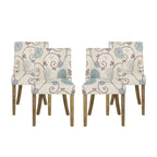 Chaise de salle à manger en tissu (Lot de 4)
