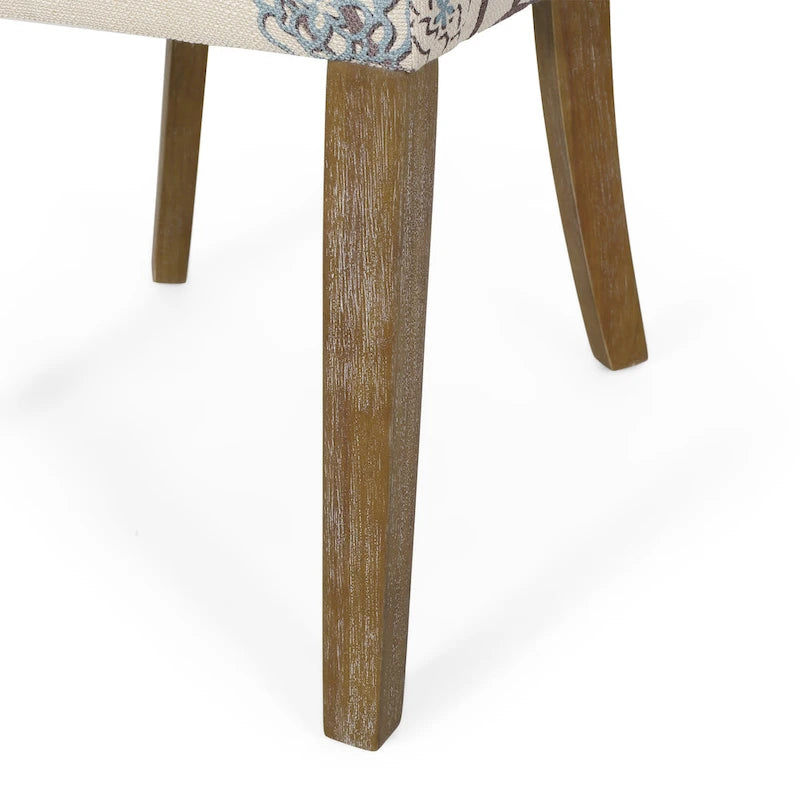 Chaise de salle à manger en tissu (Lot de 4)