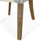 Chaise de salle à manger en tissu (Lot de 4)