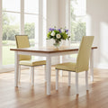  Blazing Cream Dining Chairs (Set of 2)