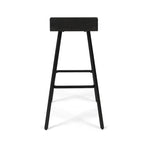 Tabourets de bar contemporains en bois d'acacia pour l'intérieur (lot de 2)