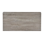 Commode 5 tiroirs, Chêne Sonoma Gris/Noyer