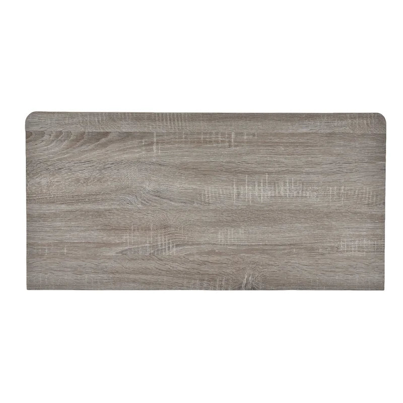 Commode 5 tiroirs, Chêne Sonoma Gris/Noyer