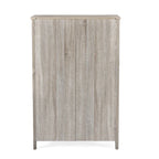 Commode 5 tiroirs, Chêne Sonoma Gris/Noyer