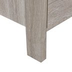 Commode 5 tiroirs, Chêne Sonoma Gris/Noyer