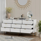 Commode de rangement à 9 tiroirs, tour de rangement, organisateur de chambre à coucher, salon