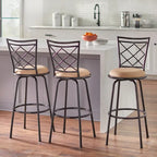 Tabourets pivotants réglables en hauteur (lot de 3)