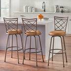 Tabourets pivotants réglables en hauteur (lot de 3)