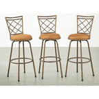 Tabourets pivotants réglables en hauteur (lot de 3)