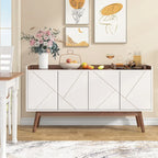 Table de buffet avec armoire de rangement pour cuisine
