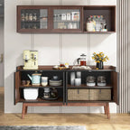 Table de buffet avec armoire de rangement pour cuisine