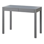 Bureau moderne multicolore avec 2 tiroirs, pour une personne