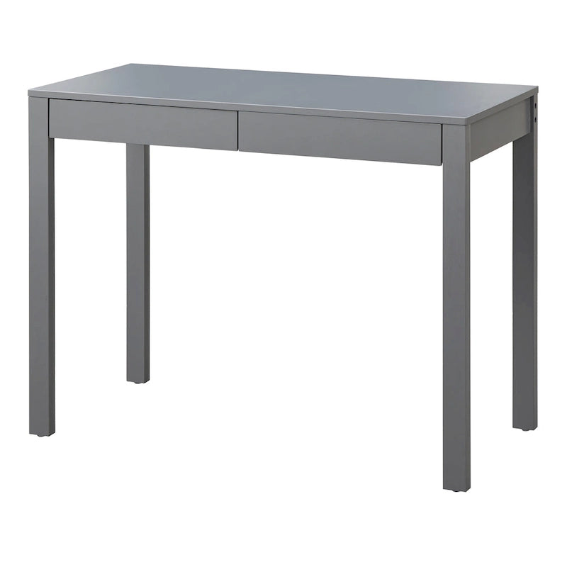 Bureau moderne multicolore avec 2 tiroirs, pour une personne