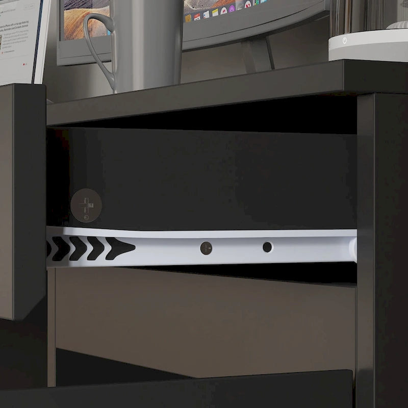 90.6W Poste de travail double spacieux avec beaucoup de rangement pour deux tables