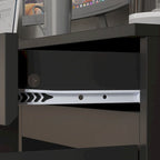 90.6W Poste de travail double spacieux avec beaucoup de rangement pour deux tables