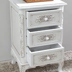 Table d'appoint en bois sculpté