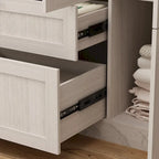 Armoire Modulable Moderne à Portes en Verre : Solution de Rangement pour Placard