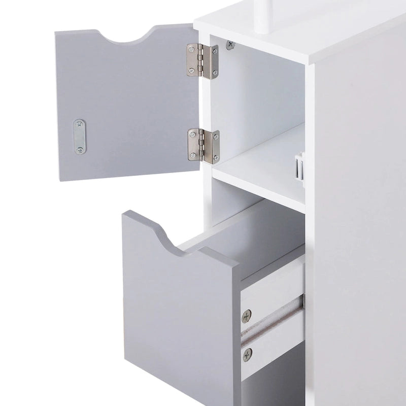 Meuble de rangement haut de salle de bain – 6 l x 13 P x 55,25 H
