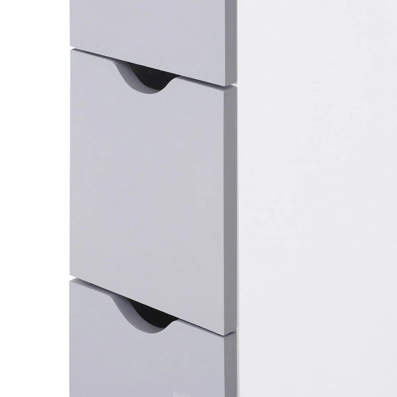 Meuble de rangement haut de salle de bain – 6 l x 13 P x 55,25 H