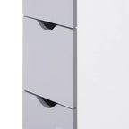 Meuble de rangement haut de salle de bain – 6 l x 13 P x 55,25 H