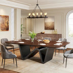 79 Table à manger moderne pour 8 personnes, rectangulaire, de luxe, blanche et dorée, avec plateau en pierre frittée