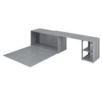 Lit escamotable Queen Size avec bureau rotatif