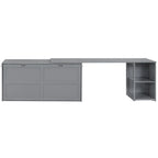 Lit escamotable Queen Size avec bureau rotatif
