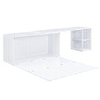 Lit escamotable Queen Size avec bureau rotatif