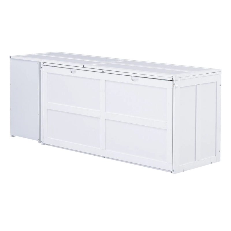 Lit escamotable Queen Size avec bureau rotatif