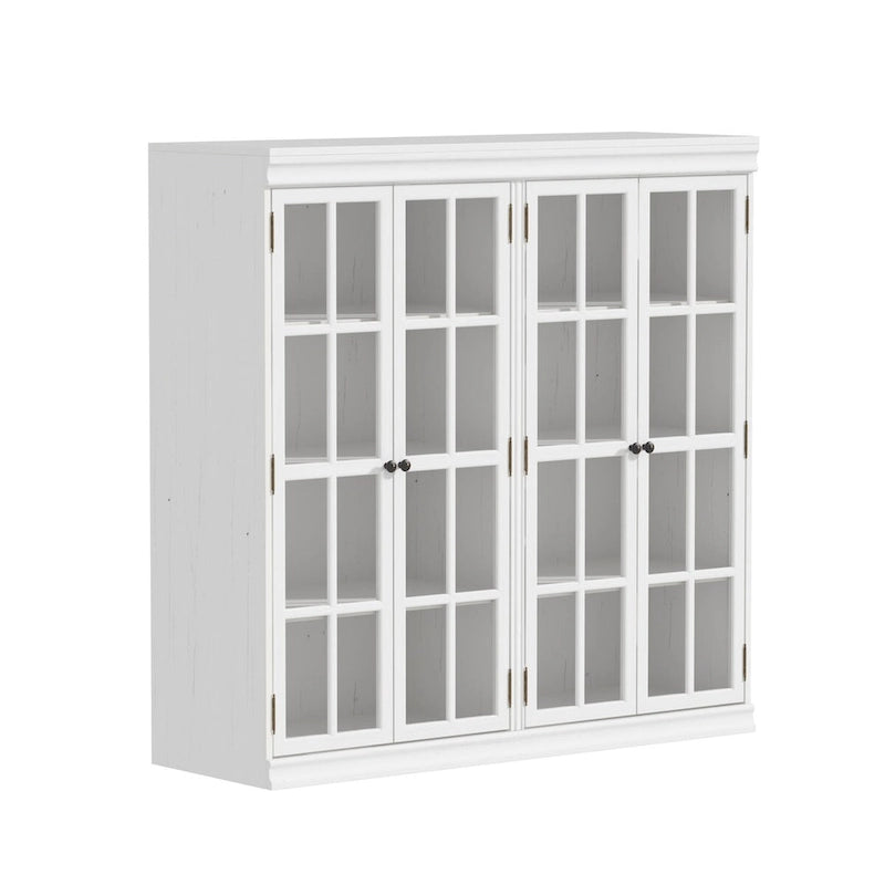 Ensemble de rangement sophistiqué : Buffet-bahut-bibliothèque-armoire
