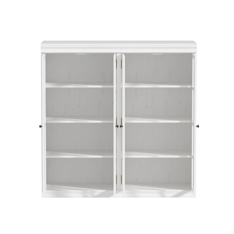 Ensemble de rangement sophistiqué : Buffet-bahut-bibliothèque-armoire