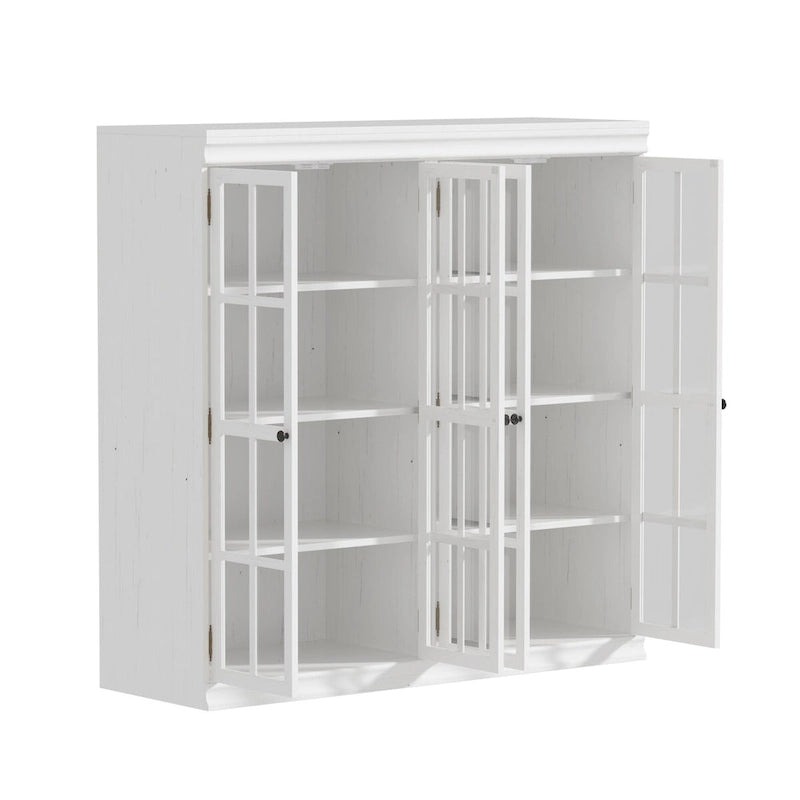Ensemble de rangement sophistiqué : Buffet-bahut-bibliothèque-armoire