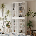 Ensemble de rangement sophistiqué : Buffet-bahut-bibliothèque-armoire