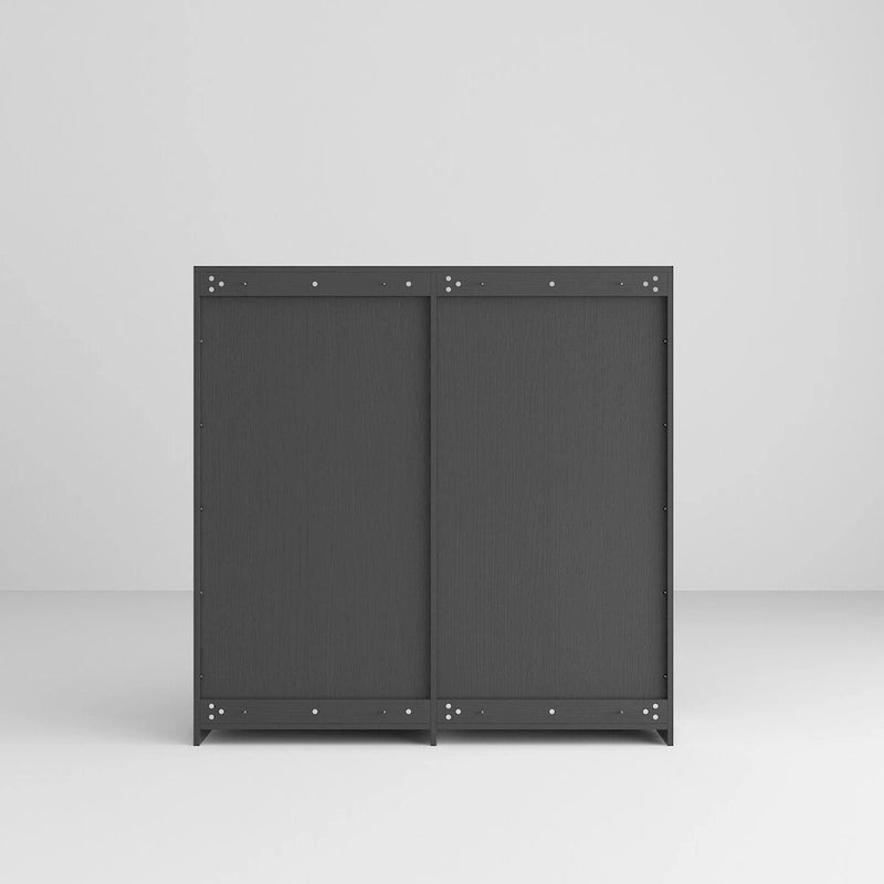 Ensemble de rangement sophistiqué : Buffet-bahut-bibliothèque-armoire