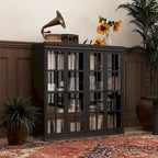 Ensemble de rangement sophistiqué : Buffet-bahut-bibliothèque-armoire