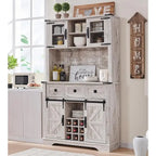 Meuble de bar de ferme, Buffet de cuisine, Table d'appoint de bar à café